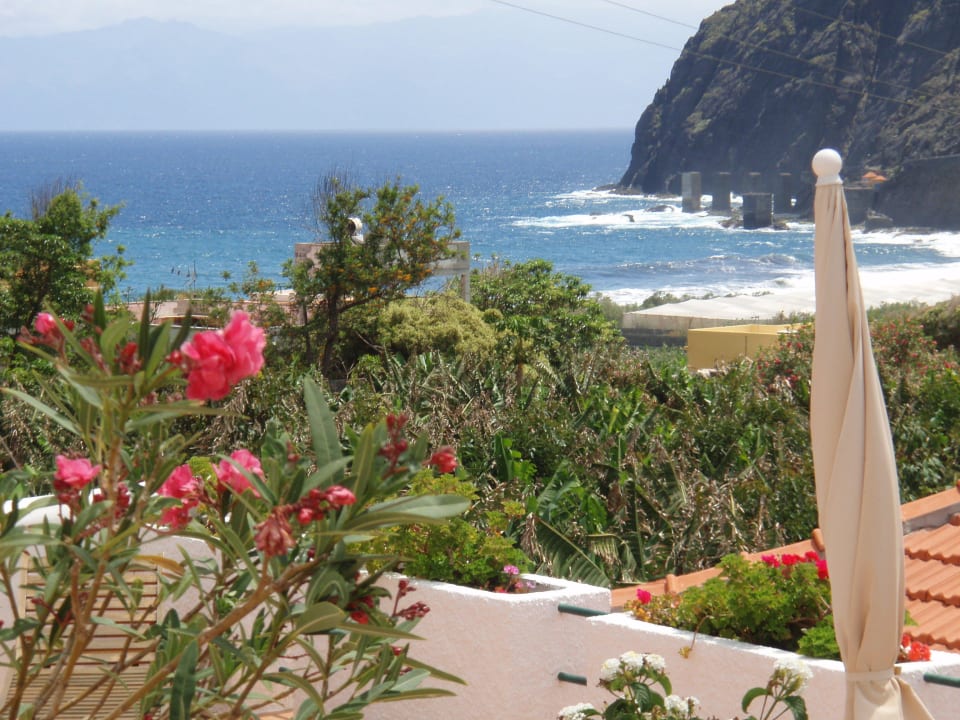 Blick von der Terrasse aufs Meer Finca Los Veroles