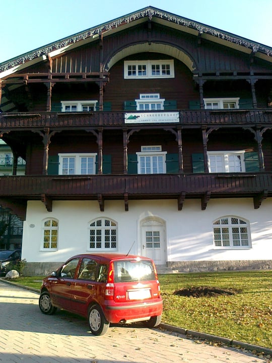 Hotel von außen Hotel Schneeberghof