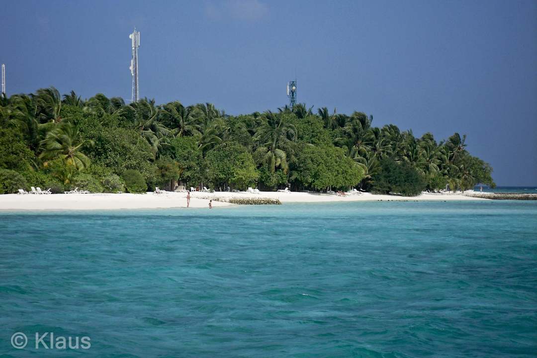 Lagunenseite Summer Island Maldives