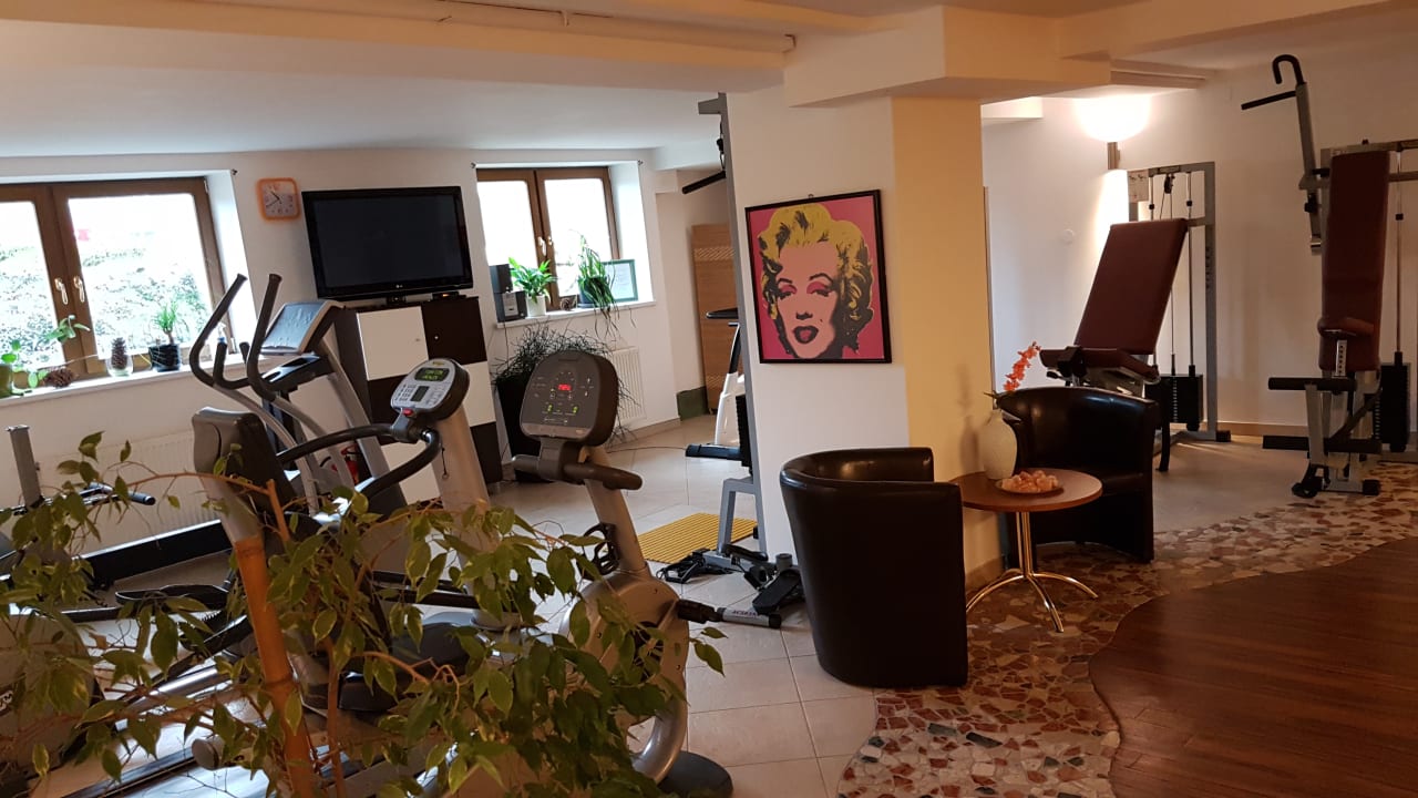 Andere Sicht vom Fitnessraum SIMON - das Vitalhotel