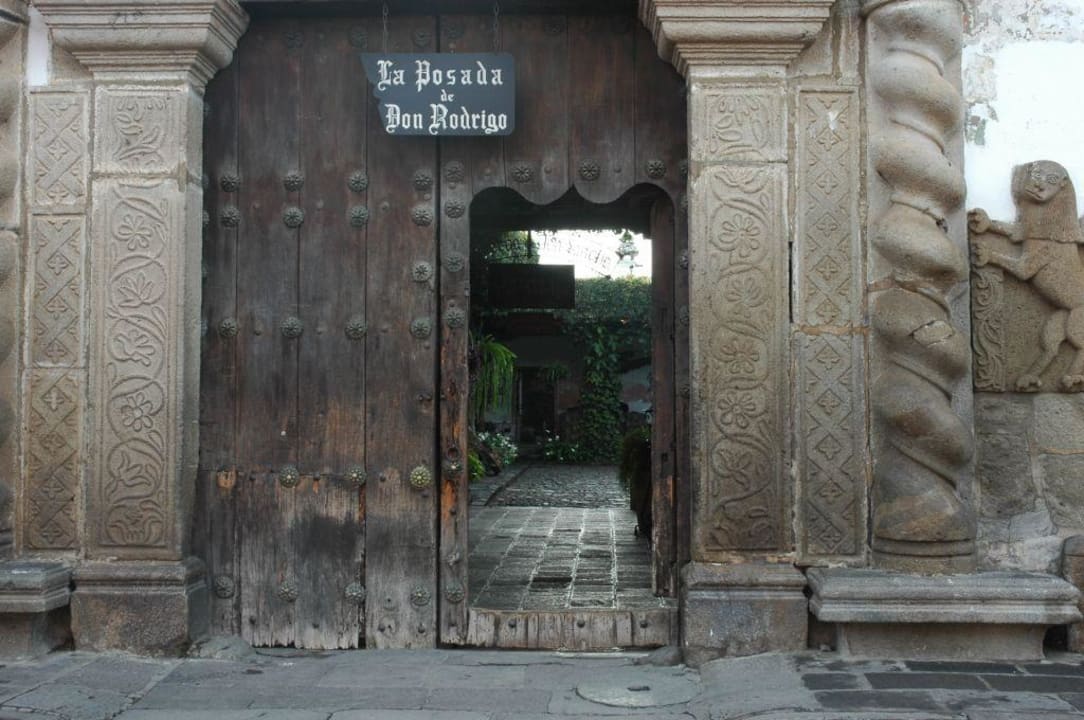 Eingang Posada de Don Rodrigo La Antigua