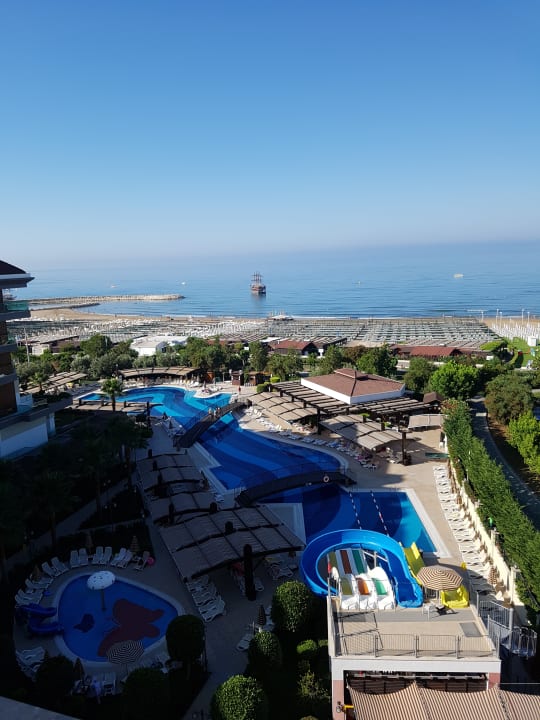 Ausblick Zimmer 1510 traumhaft  Adalya Ocean Deluxe