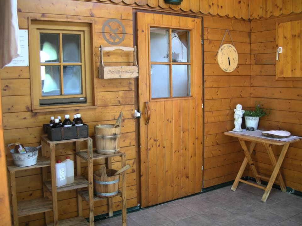 Outdoorsauna Zur Grünen Au