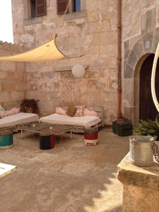 Innenhof Casa Poesia