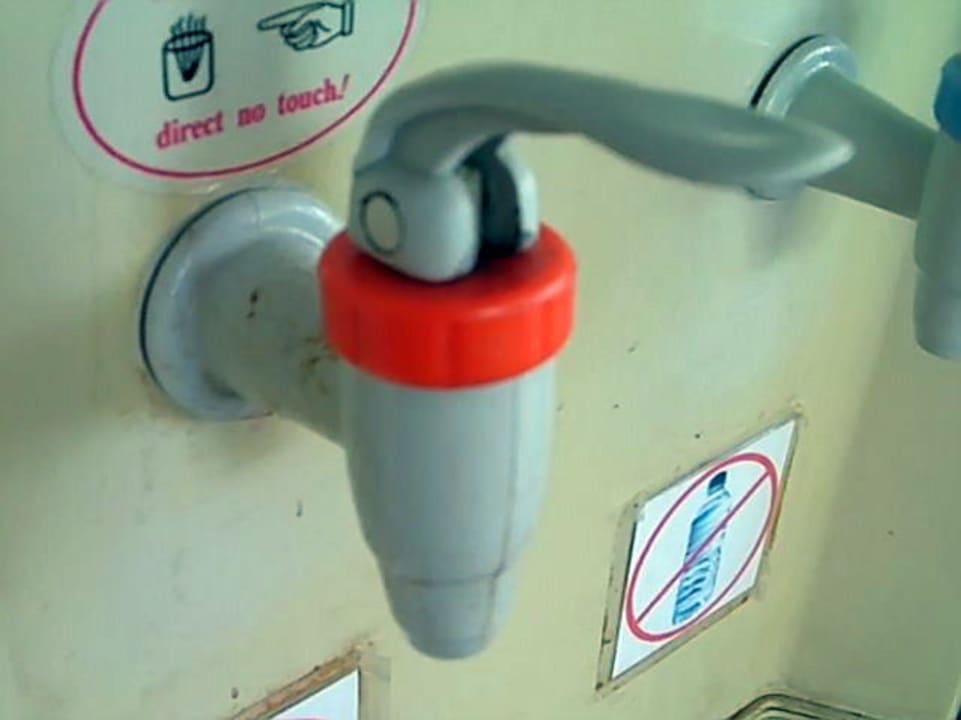 Zapfhahn heißes Wasser MPM Hotel Astoria