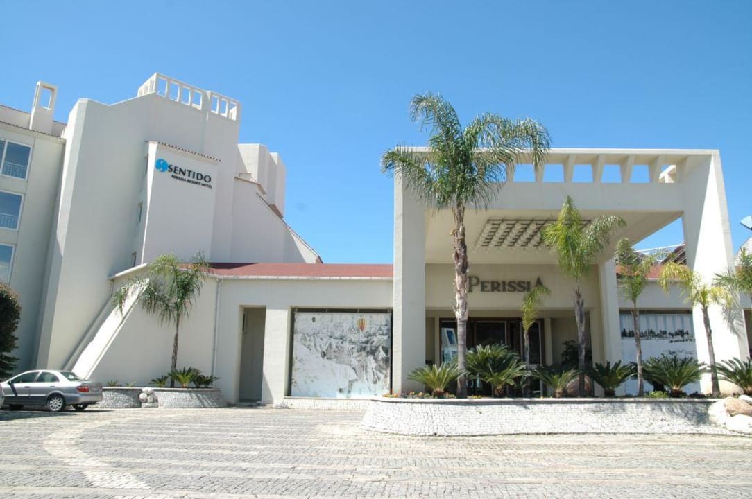 Hoteleingang PALOMA Perissia