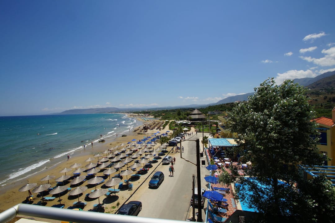 Balkon Ausblick Hotel Corissia Princess