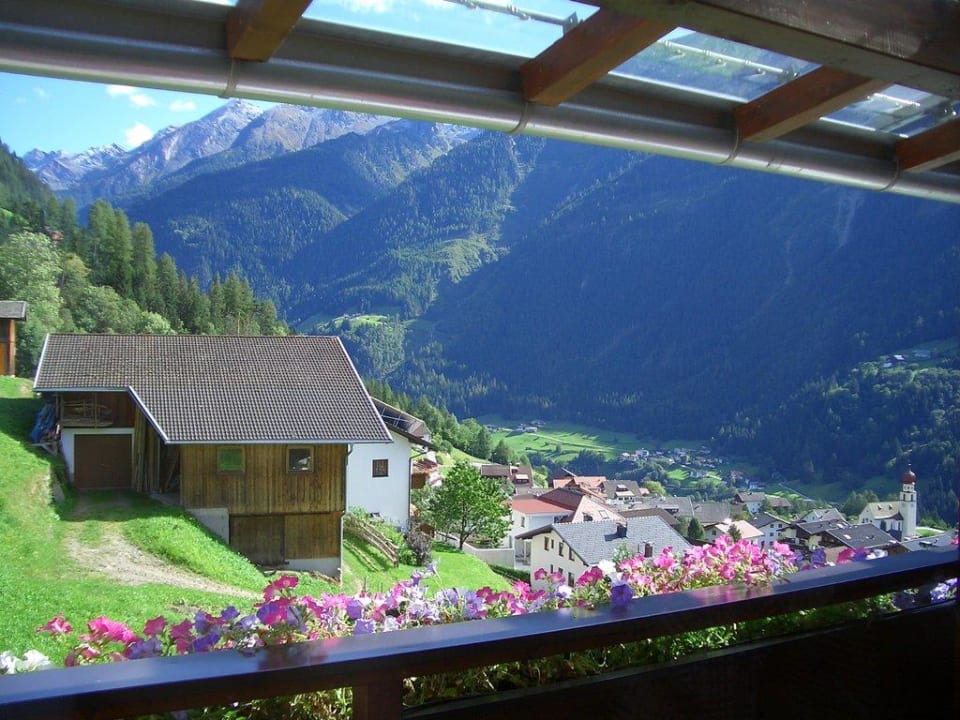 Sicht aus Balkon Hotel Jerzner Hof