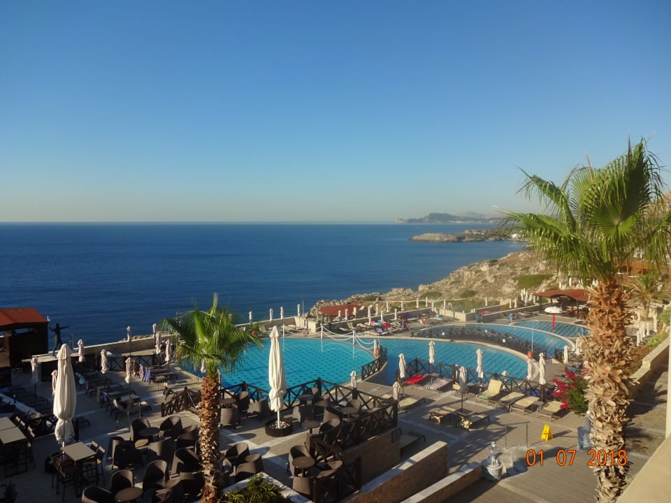 Ausblick Hotel Kalithea Horizon Royal