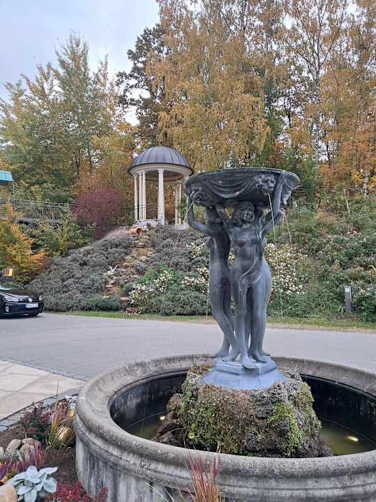 Gartenanlage Spirit & SPA Hotel Birkenhof am Elfenhain