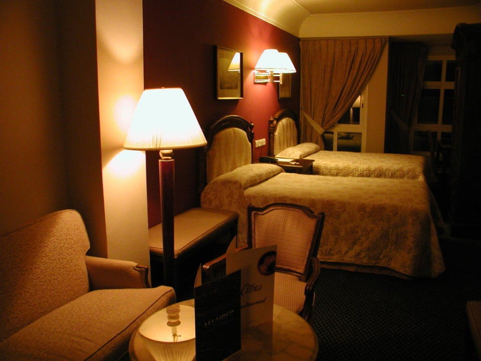 Chambre twin Hotel Les Saisons