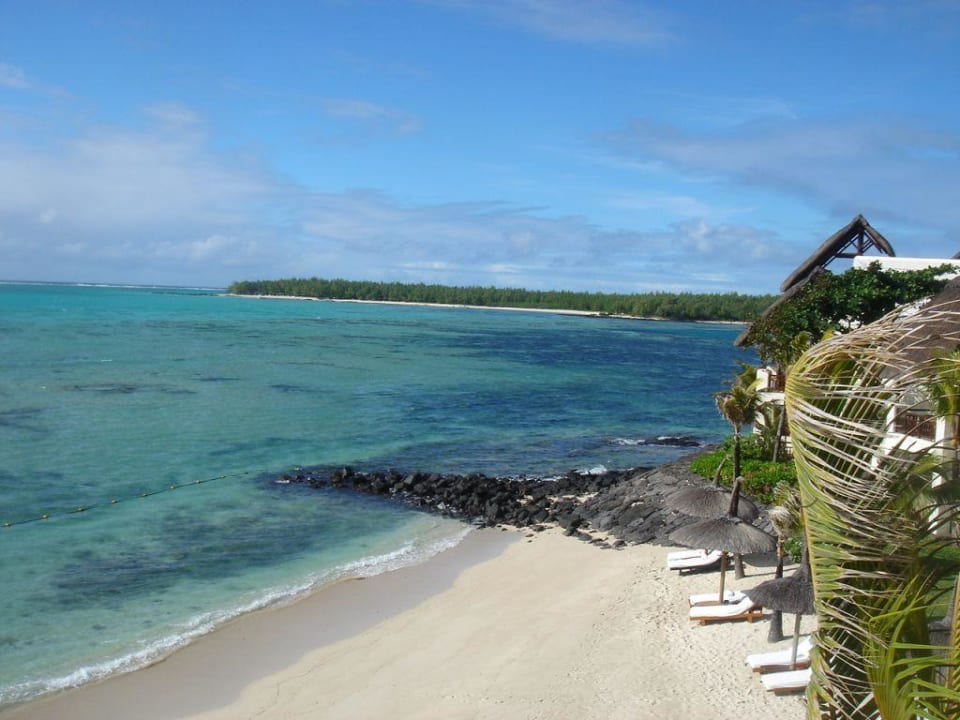 Blick auf die Ile Magenie Shangri-La Le Touessrok Mauritius