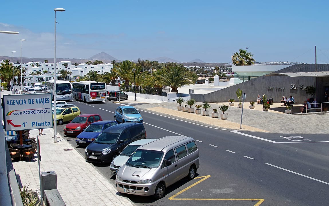 Strassen-Seite Hotel Las Costas