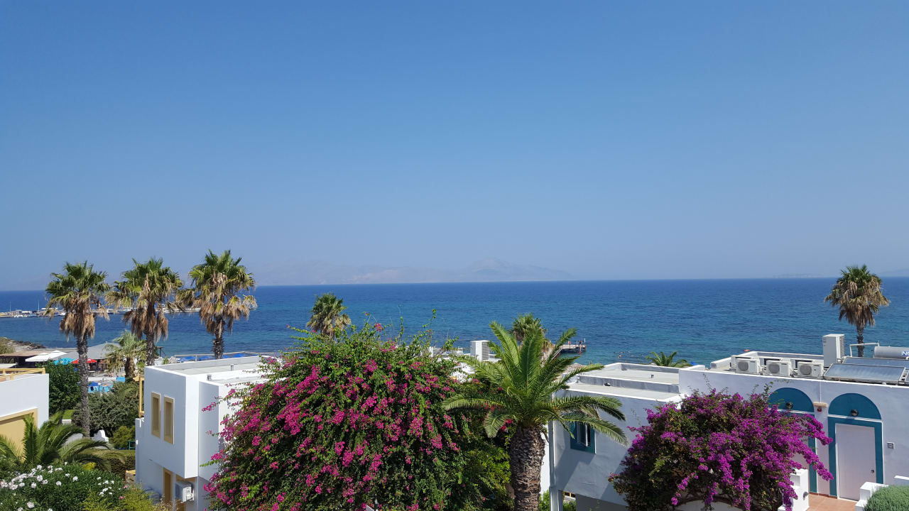 Ausblick Mastichari Bay Hotel