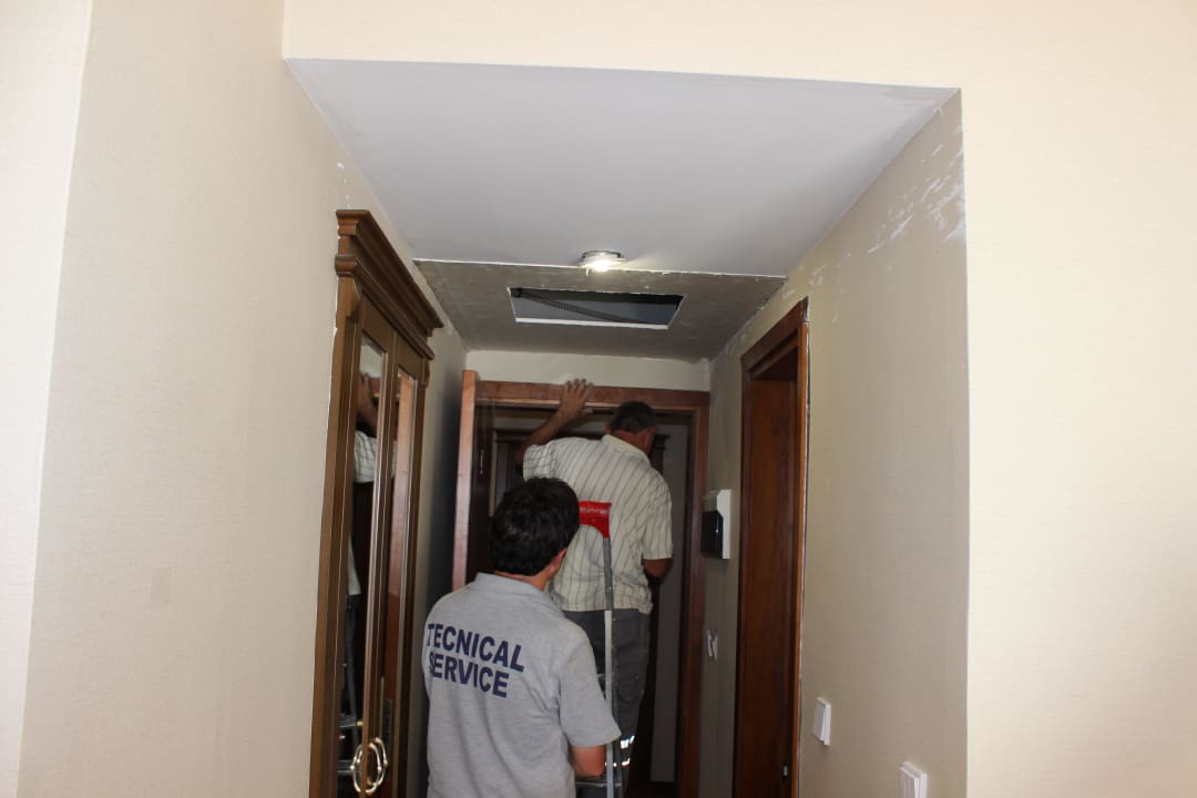 Decke eingestürzt im Eingangsbereich Acapulco Beach Club & Resort