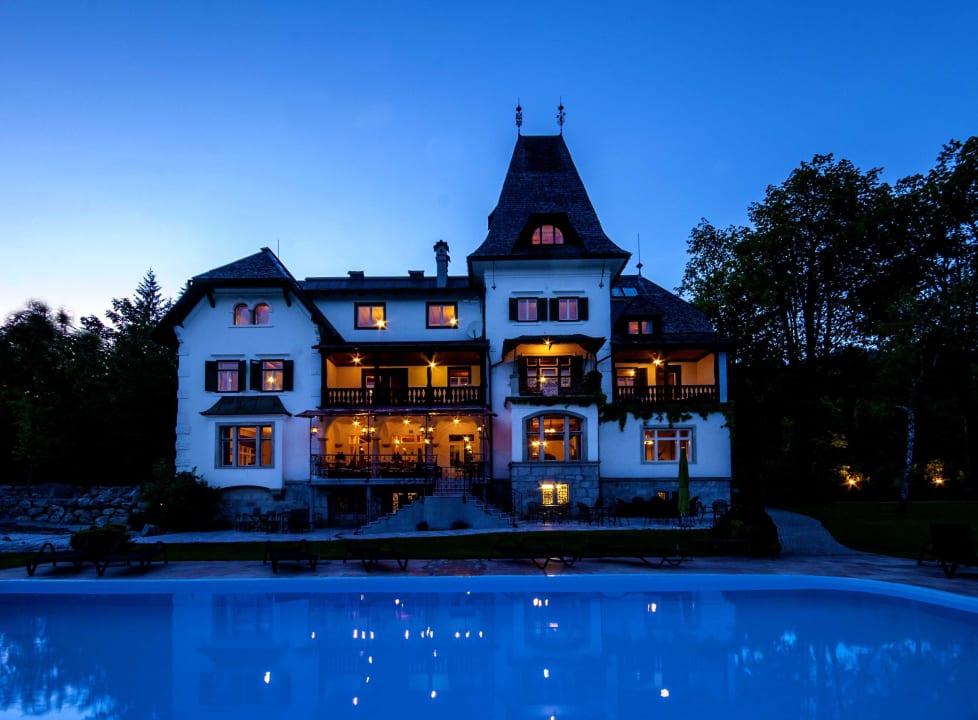 Abendstimmung  Landhaus Koller