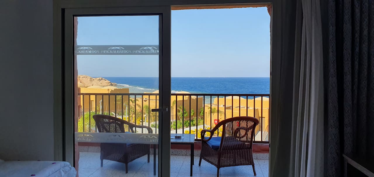 Ausblick Pickalbatros Vita Resort - Portofino Marsa Alam