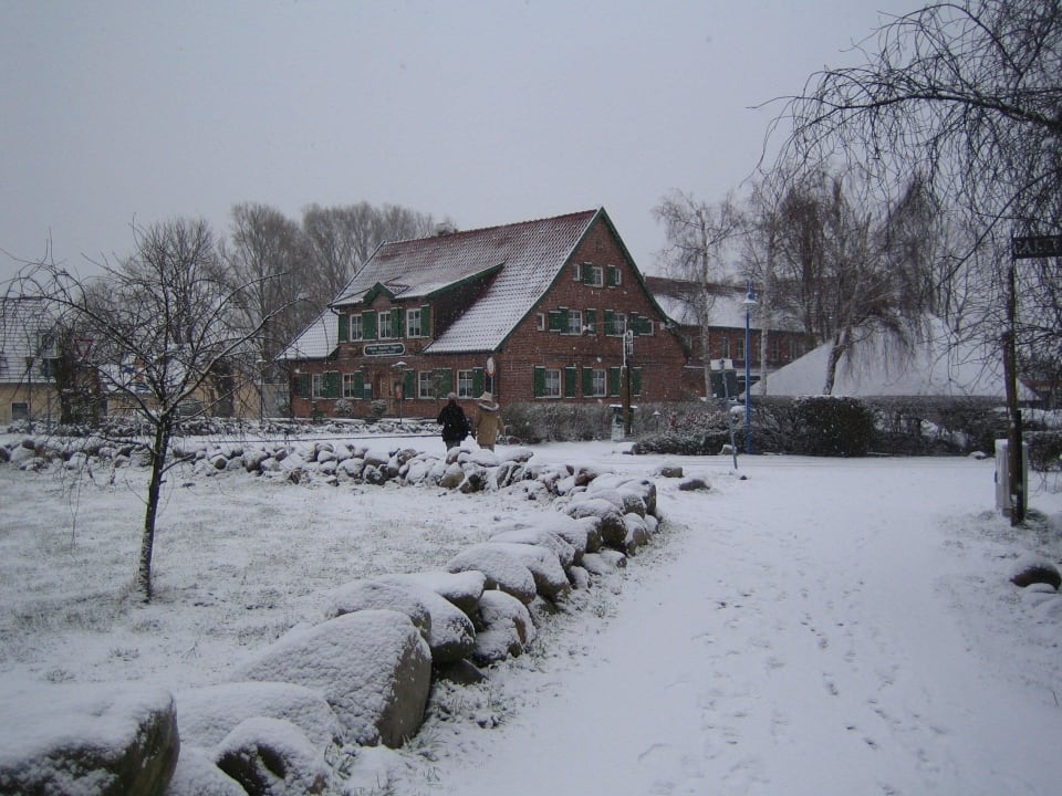 Im Winter Land-gut-Hotel Zur Linde
