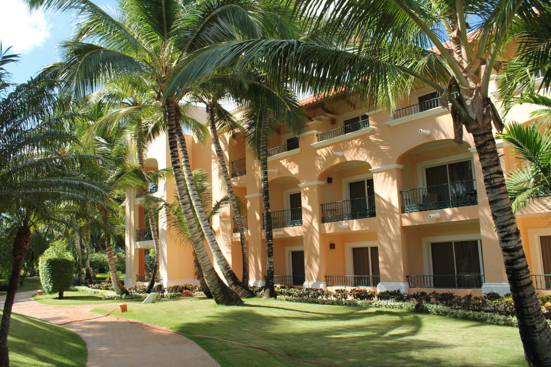 Garten mit Zimmeranlage Iberostar Selection Hacienda Dominicus
