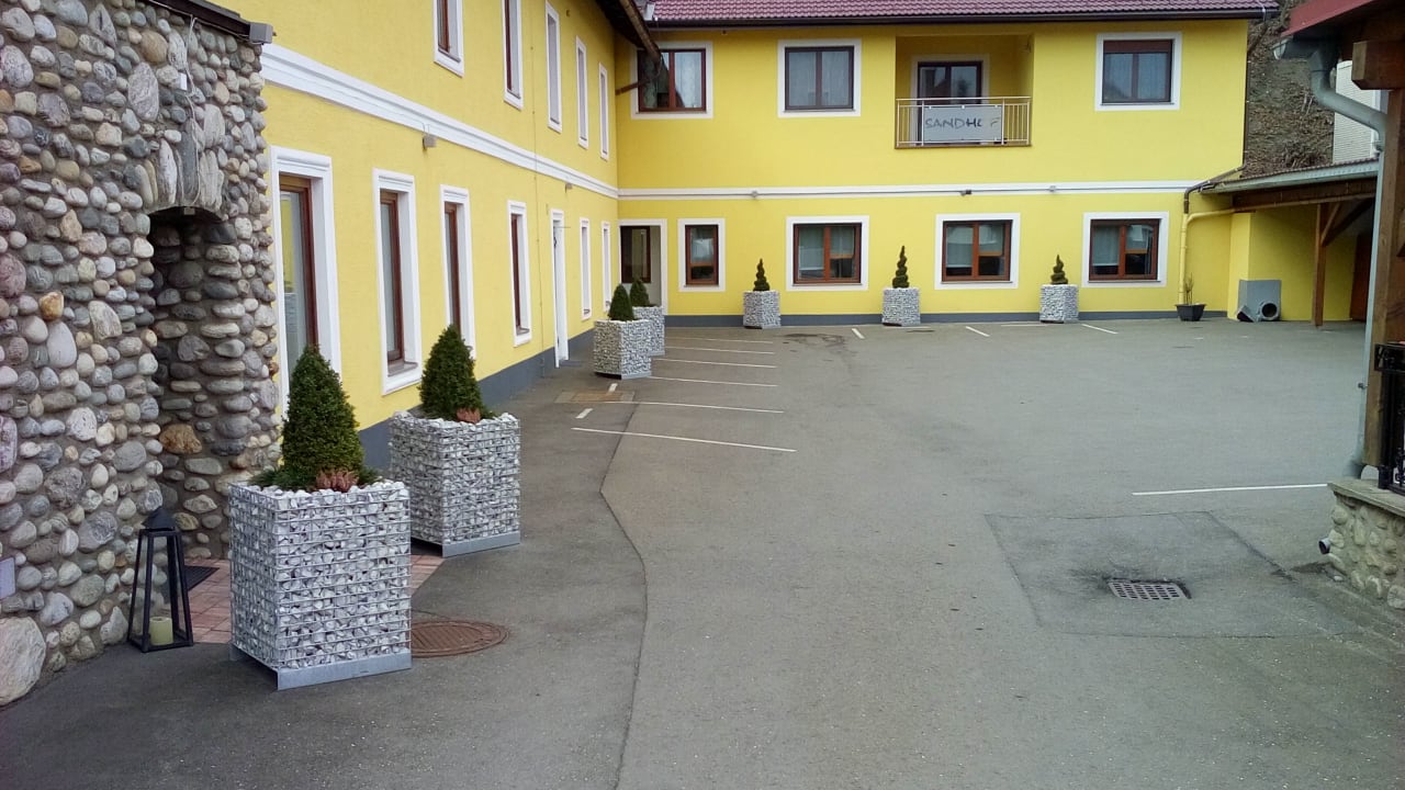 Außenansicht Frühstückspension Sandhof