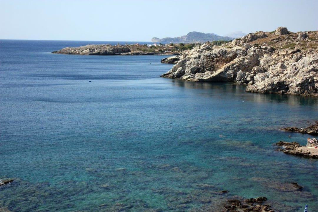 Blick auf die Thermen Hotel Kalithea Horizon Royal