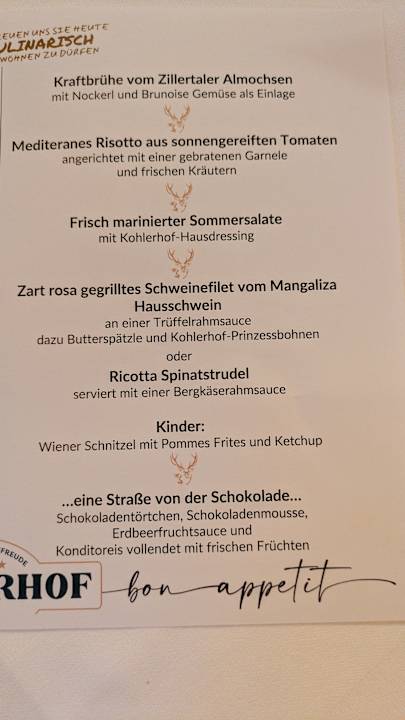 Gastro Hotel Kohlerhof