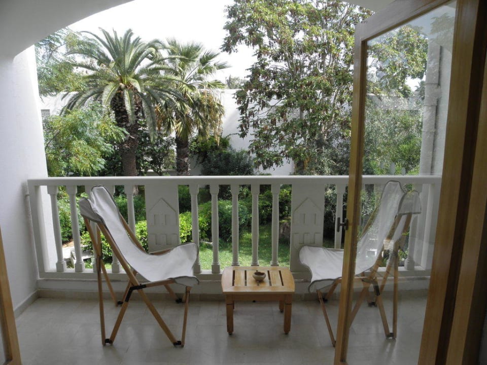 Balkon Zimmer 230 The Orangers Beach Resort and Bungalows
