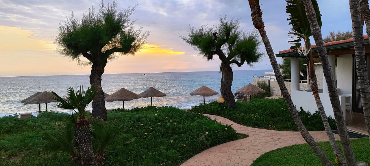 Ausblick Hotel Villaggio Il Gabbiano