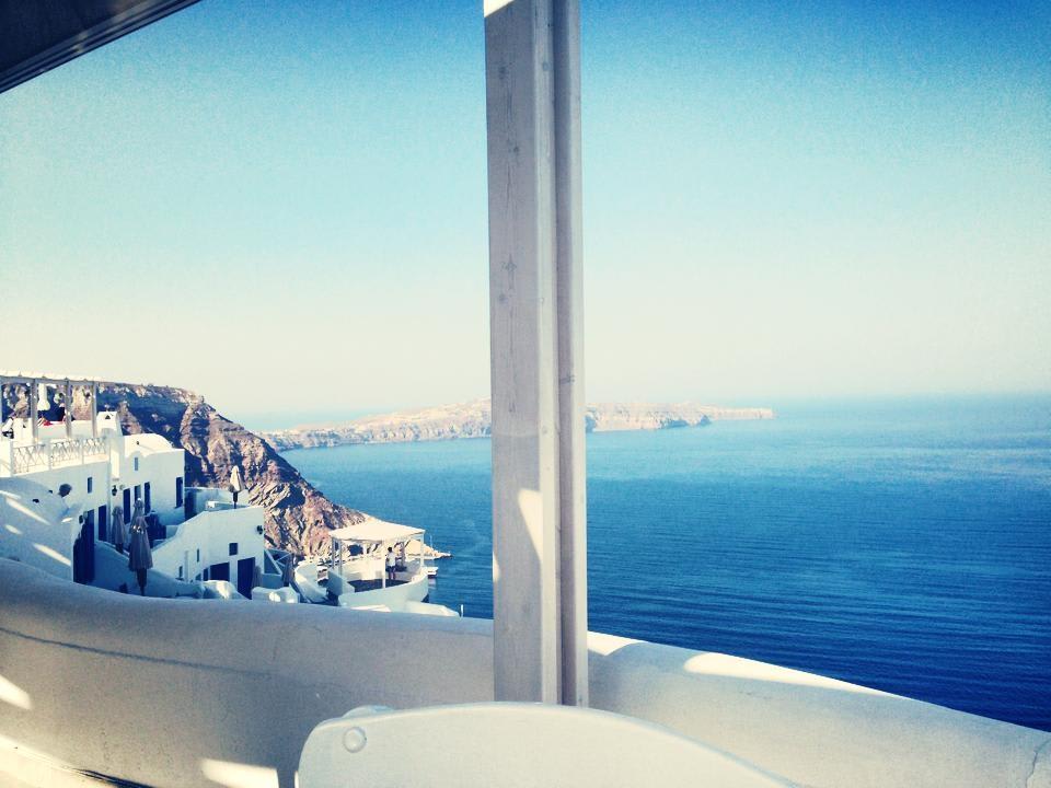 Blick aus dem Restaurant Volcano View by Caldera Collection