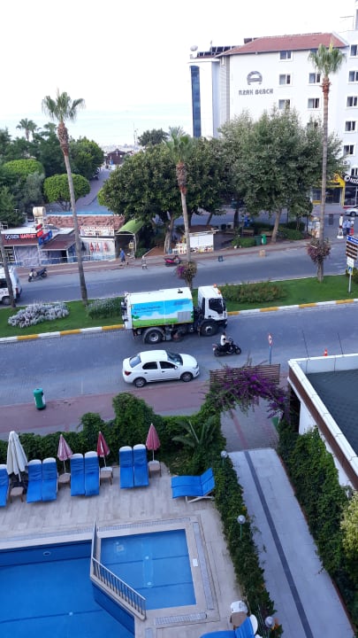 Ausblick Miray Hotel Kleopatra