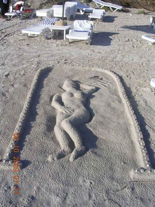 Kreationen am Strand Mahdia Beach & Aquapark