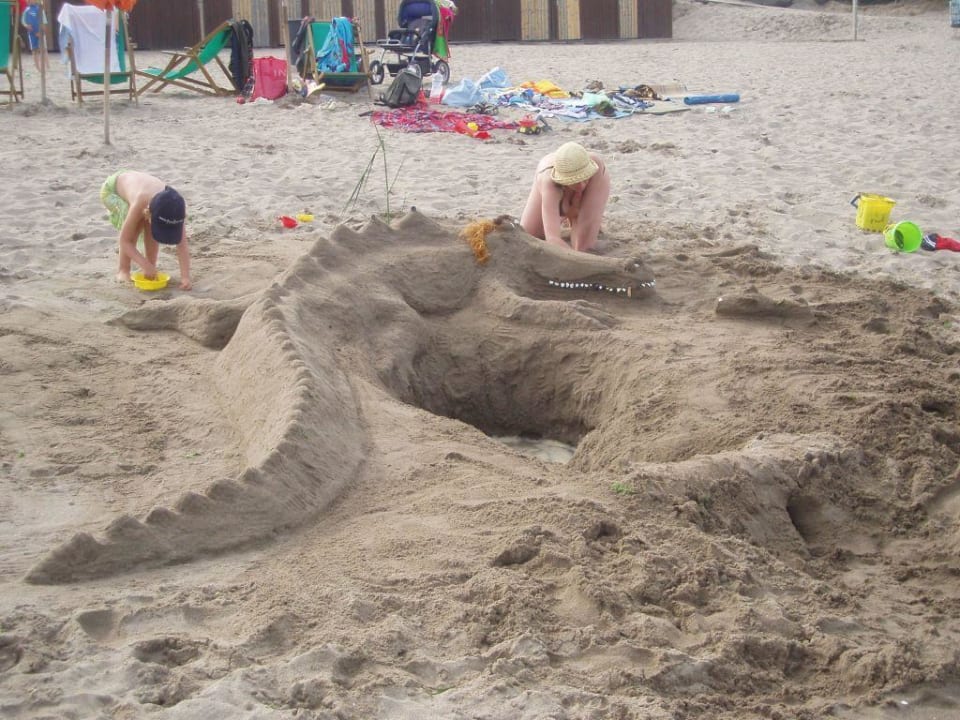 Sandkrokodil Rosapineta Camping Village