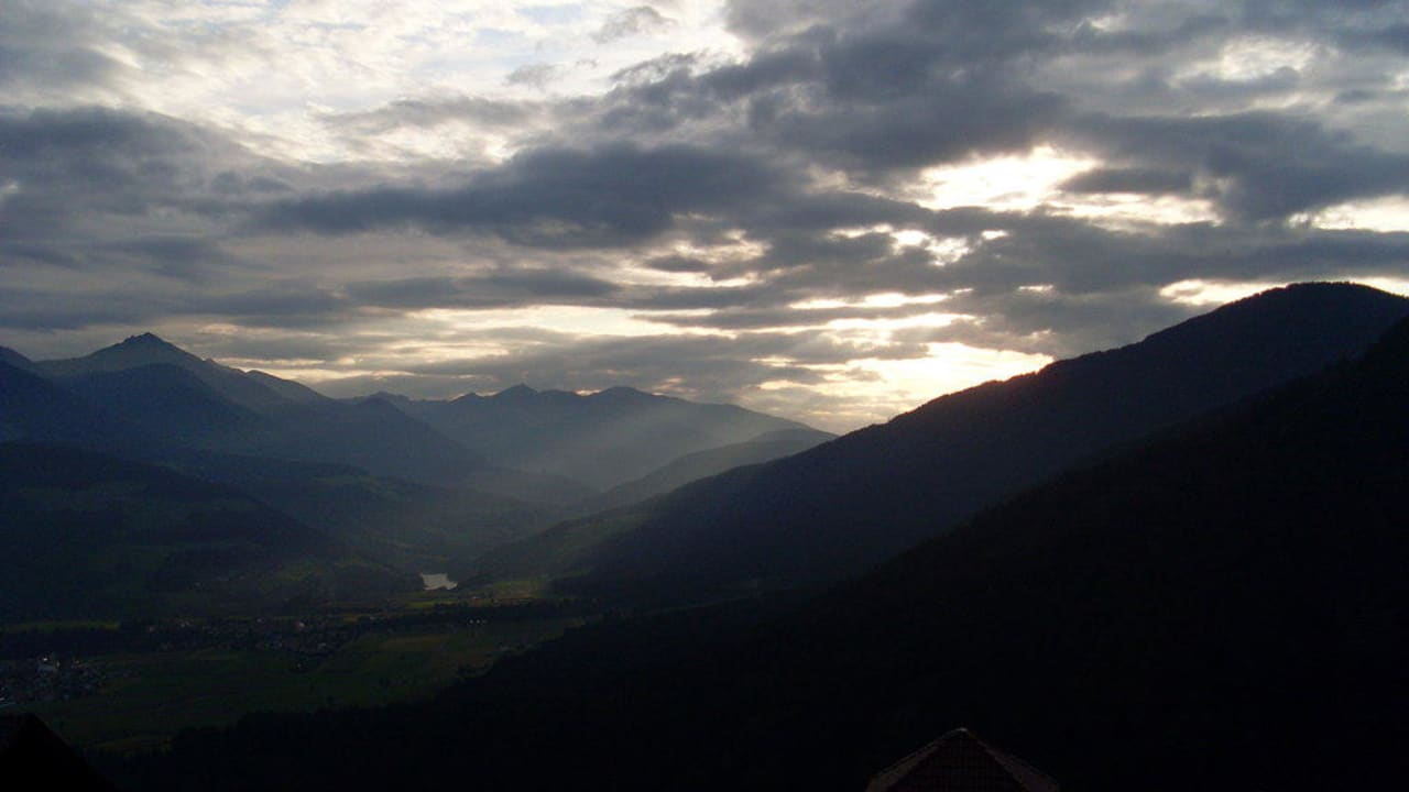 Abendstimmung vom Zirm Berghotel Zirm