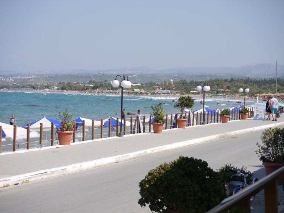 Ausblick vom Frühstückstisch Hotel Corissia Princess