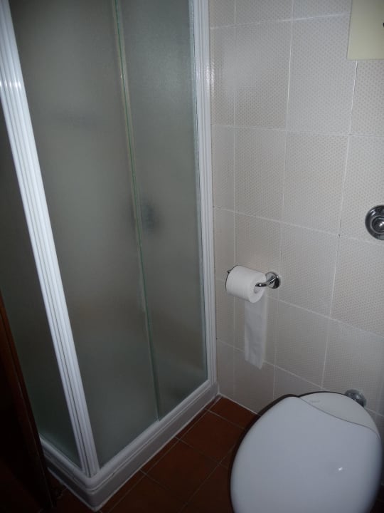 Bad mit Dusche Hotel Al Vagon