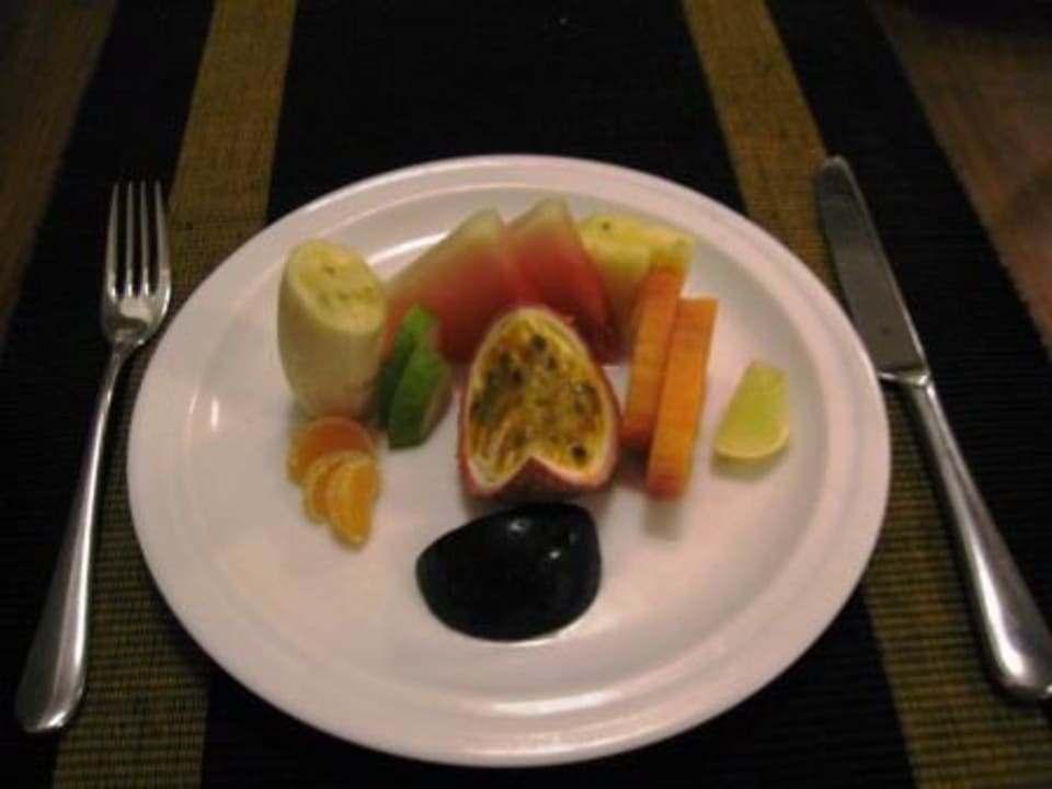 Früchteteller Hotel Jetwing Sea