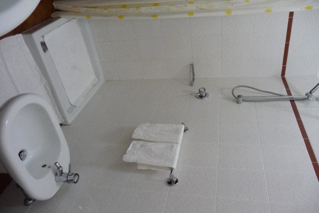 Teil des Badezimmers: Dusche, Bidet Park Hotel