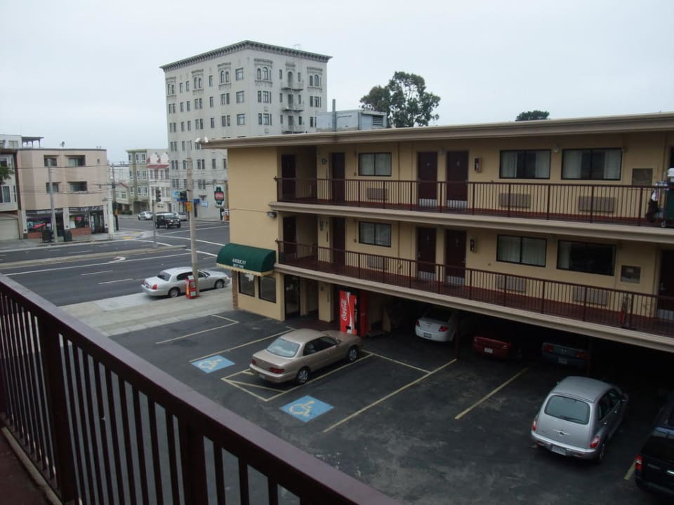 Aussicht vom Motel Van Ness  Inn