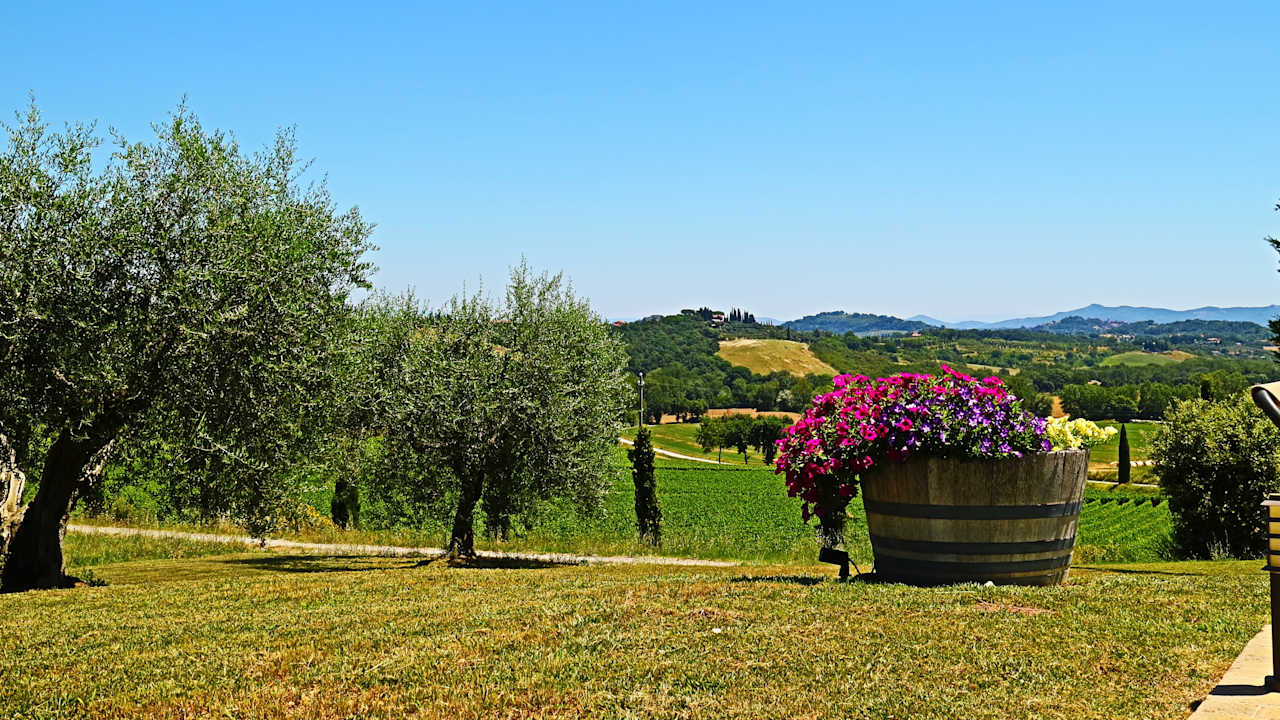 Gartenanlage Le Buche Wine Resort & Spa