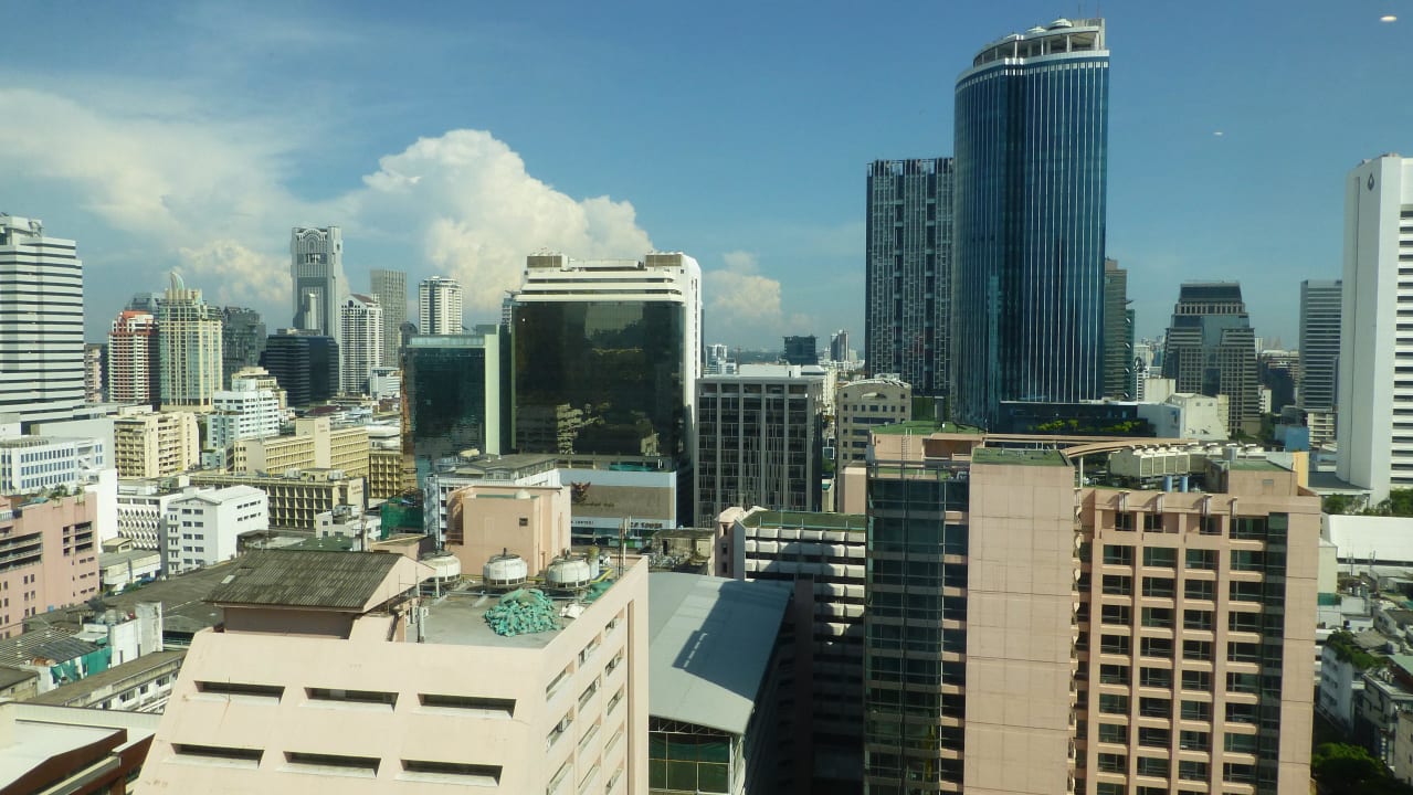 Blick aus unserem Zimmer Hotel Le Meridien Bangkok