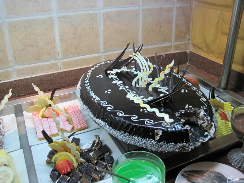 Desserts am Abend Pickalbatros Alf Leila Wa Leila Resort - Neverland Hurghada