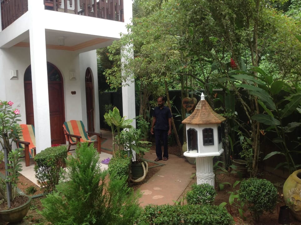 Unsere Veranda Hotel Bentota Village