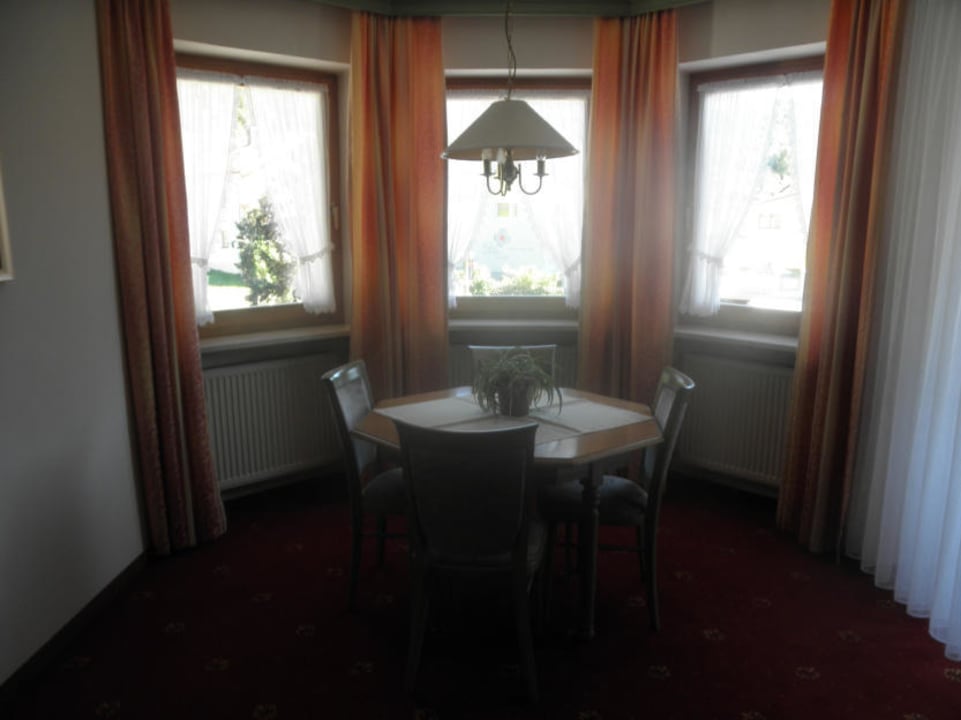 Essecke Erkersuite Hotel Bergknappenhof