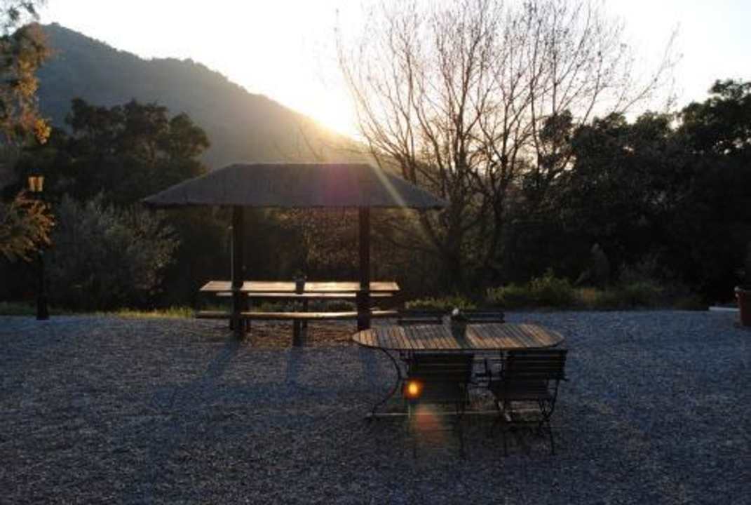 Garden vieuw Residence Le Mouron Rouge