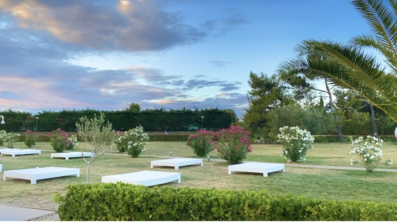 Gartenanlage Aminess Vival Maestral Hotel