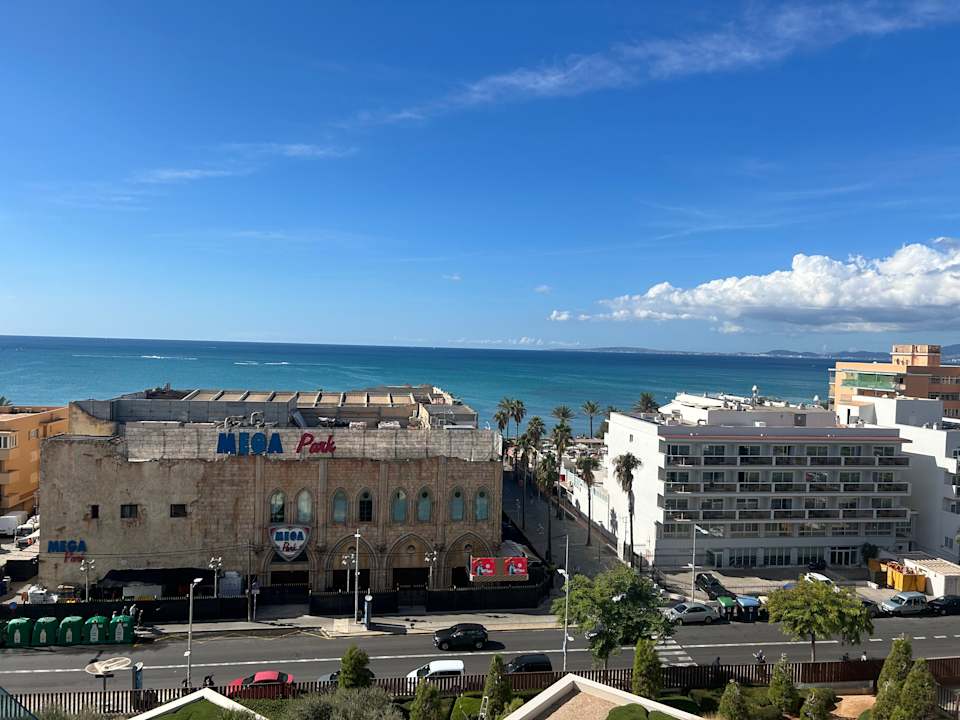 Ausblick Hipotels Gran Playa De Palma