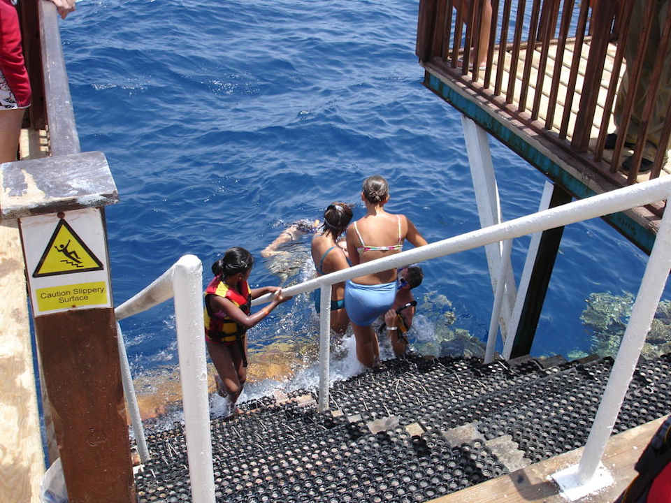 Einstieg zum Riff  The Grand Hotel Sharm El Sheikh