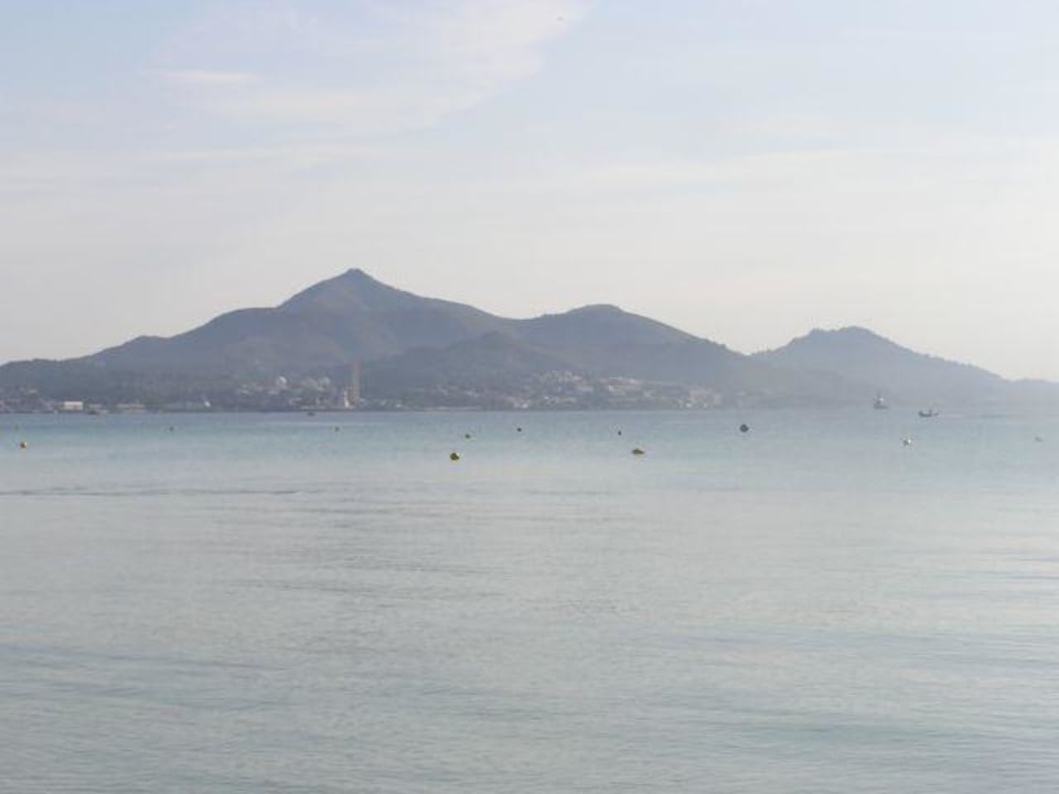 Der Blick vom Strand Iberostar Waves Playa de Muro