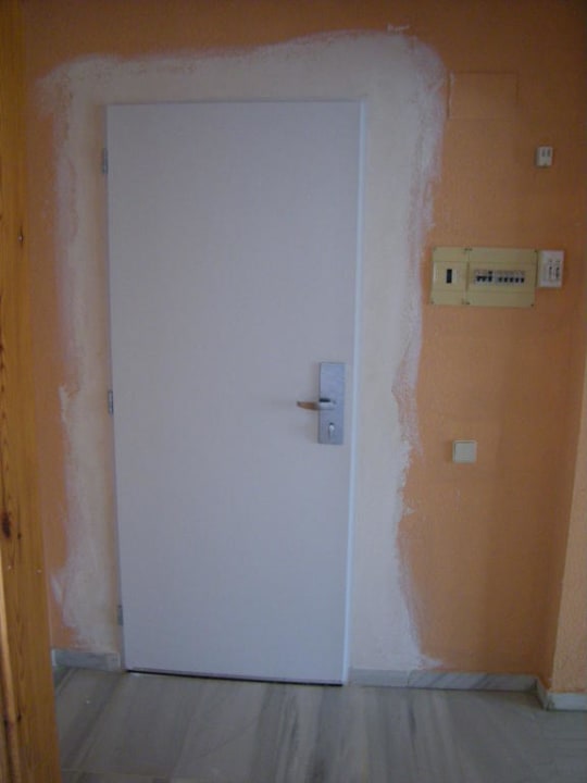 Eingangstür von innen Apartamentos Fenix Beach