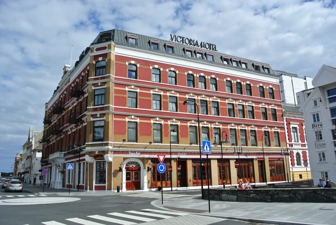 Außenansicht des Hotels in zentraler Lage Hotel Victoria-Stavanger